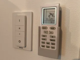 AC remote wall mount