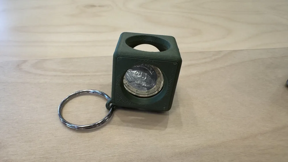 Lucky Fortune Coin Keychain - Print-in-Place Magic by MILK+3D ...