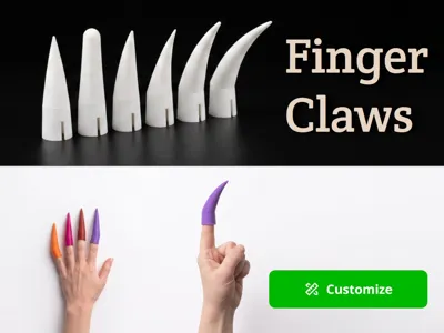Custom Finger Claws & Nails