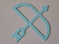 Arc et flèche Ofá, déco murale — photo 1