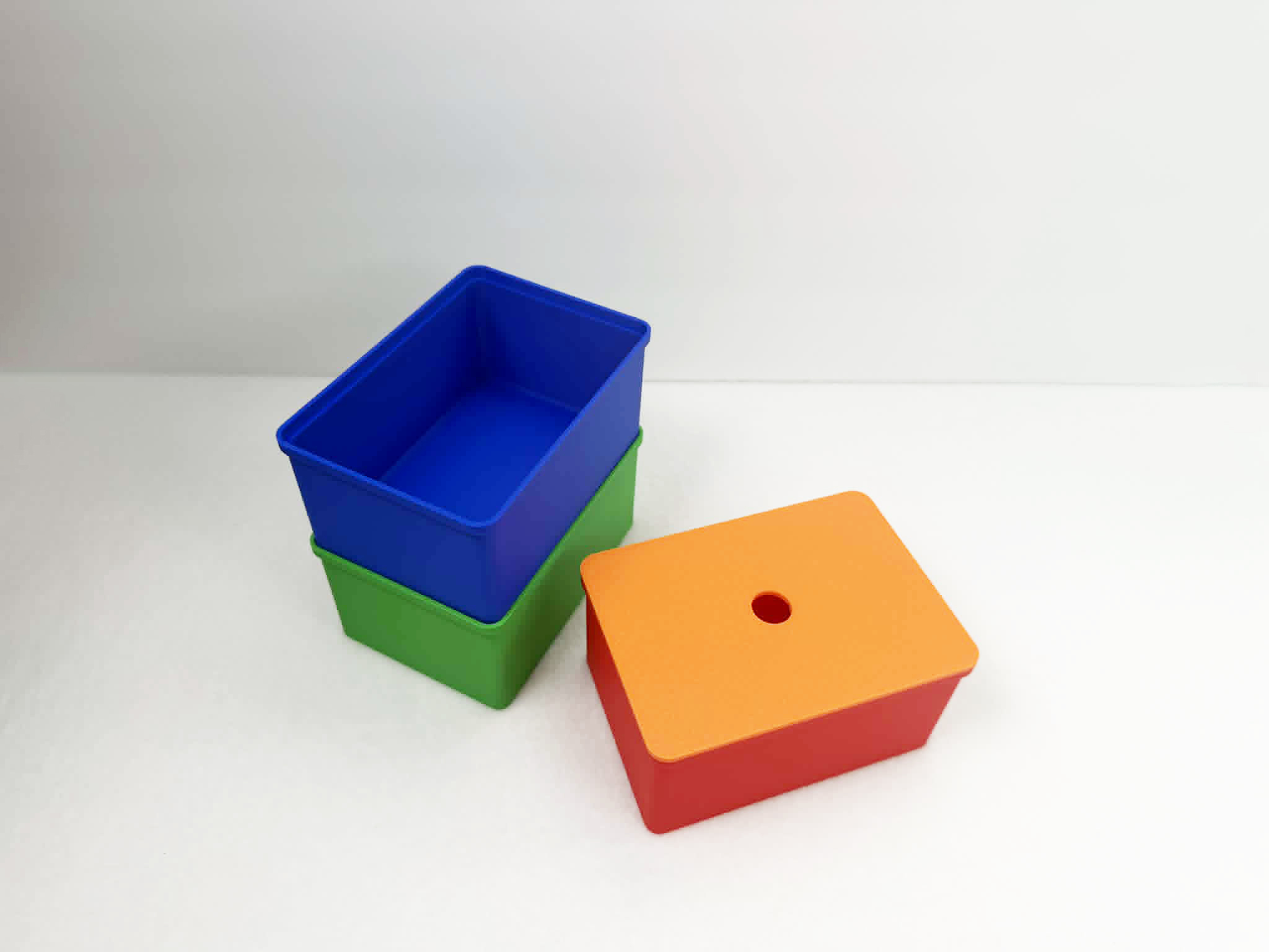 Miniatura 2 do modelo 3D Customizable Stacking Box