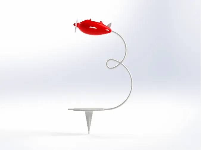 Decoración de torta con avión y humo en forma de 3