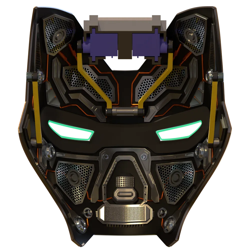 Iron man mk85 helmet with motorization scaled - Free 3D Print Model -  MakerWorld