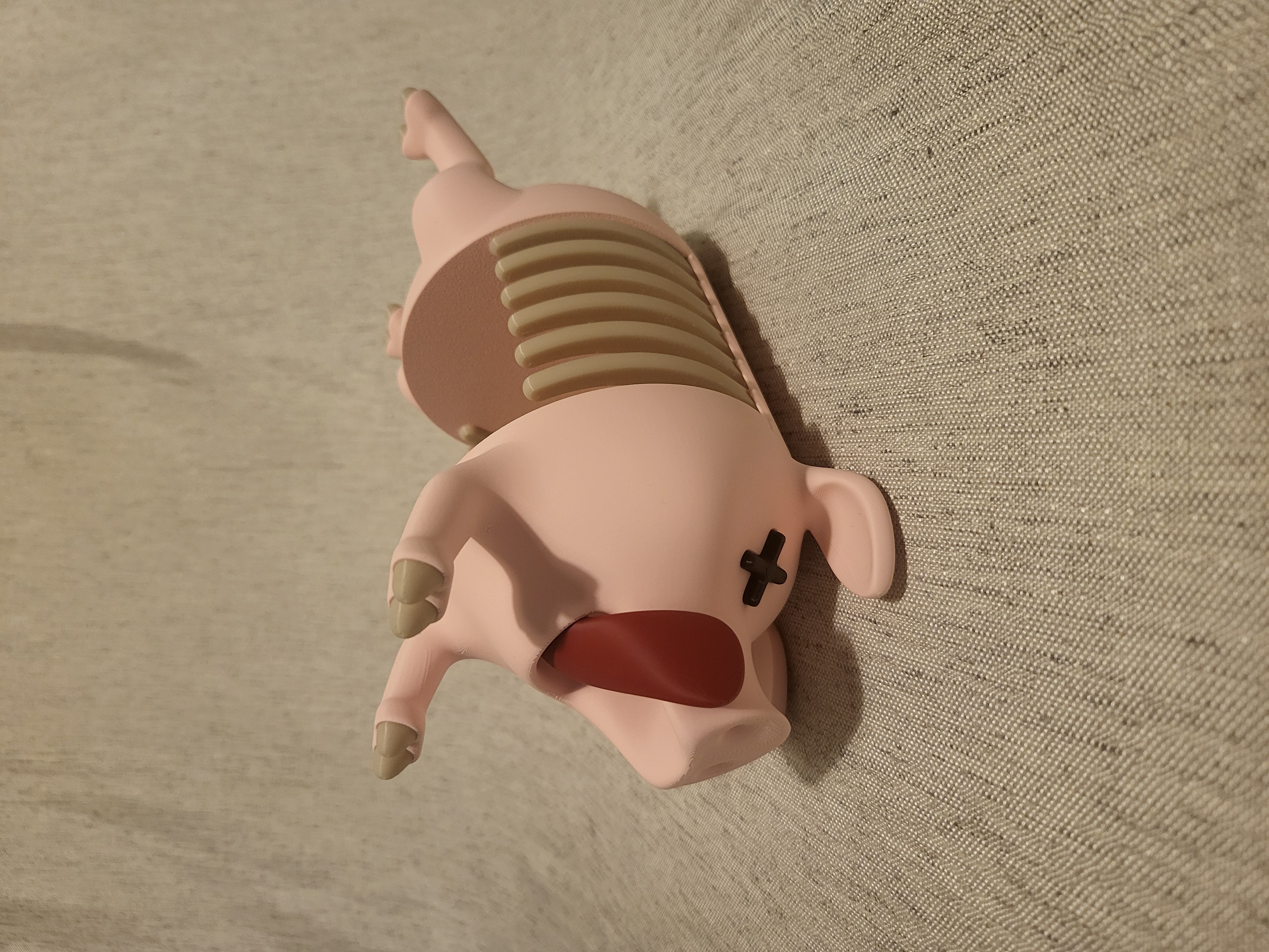 Miniatura 1 do modelo 3D Drink Coaster Pig!