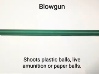 Blowgun