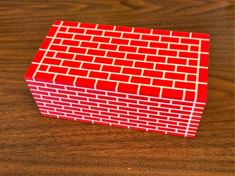 Brick Storage Box
