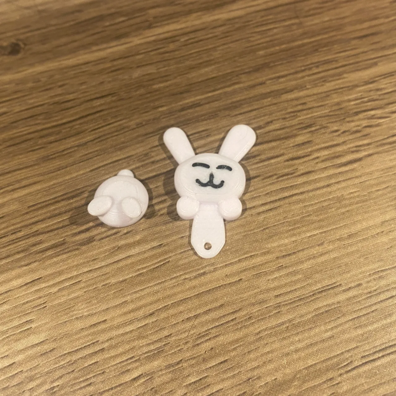 EARRING RABBIT view 3