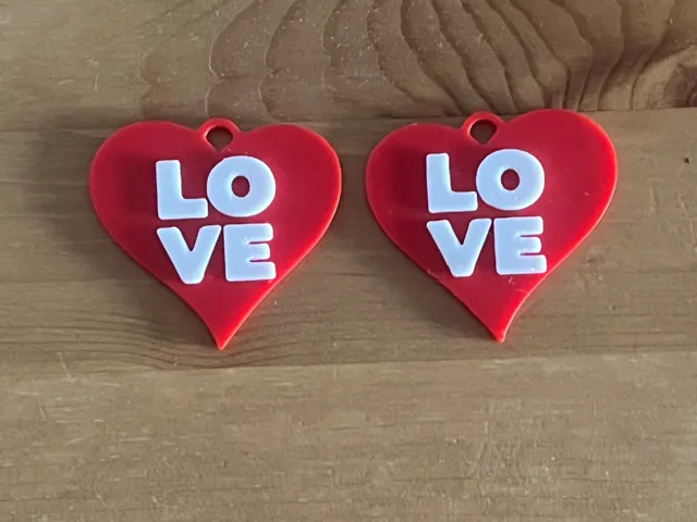 love heart earrings