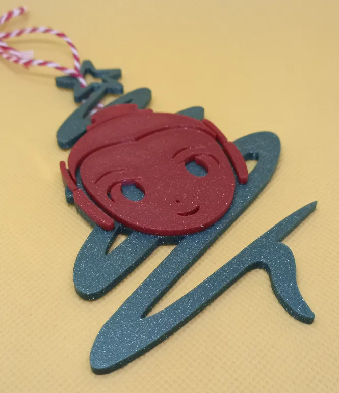Ornament Christmas  - Colgante Navidad fallera