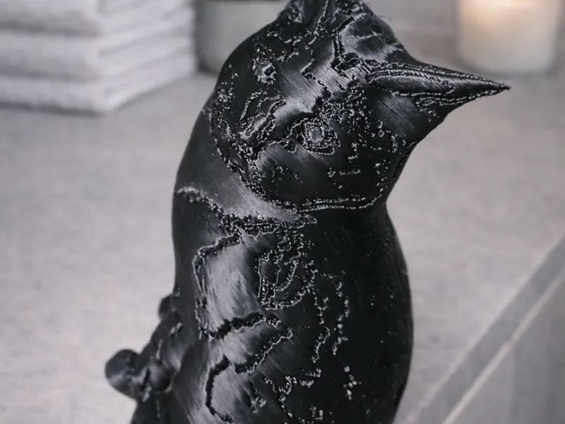 Schwarze Katze