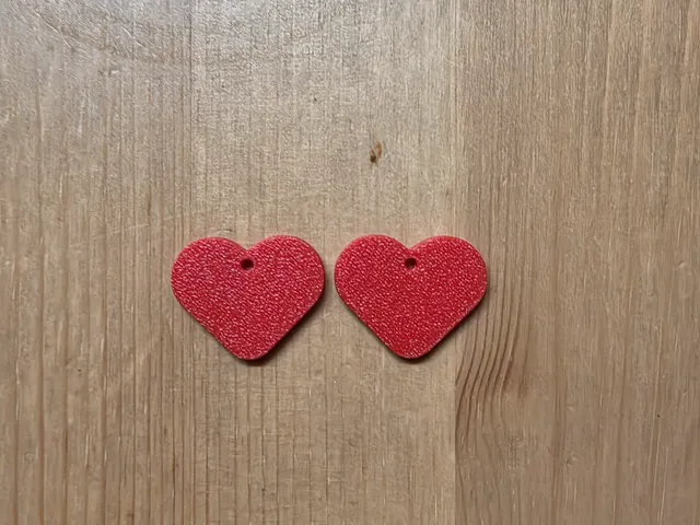 small Heart Earrings