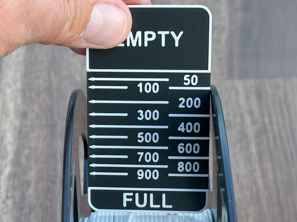Filament Measuring Tool - Tools - PLA - 3D printed product