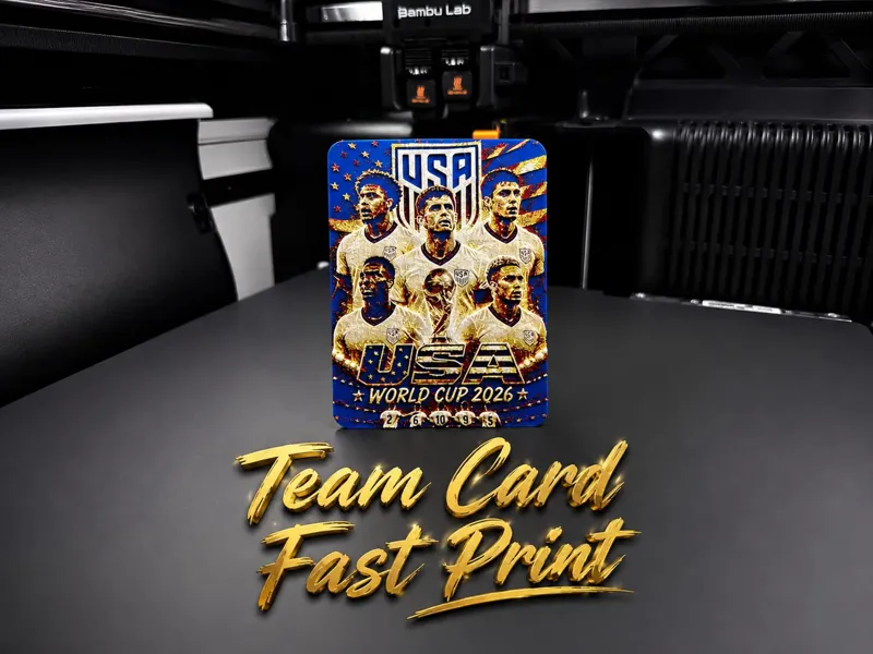 USA World Cup Team Card