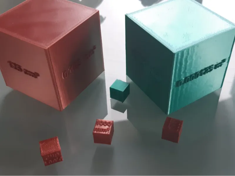 1 cm cube