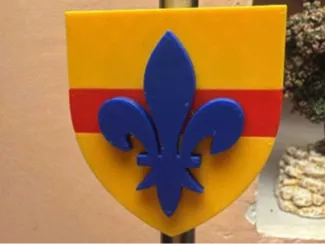 Blason à la fleur de lys