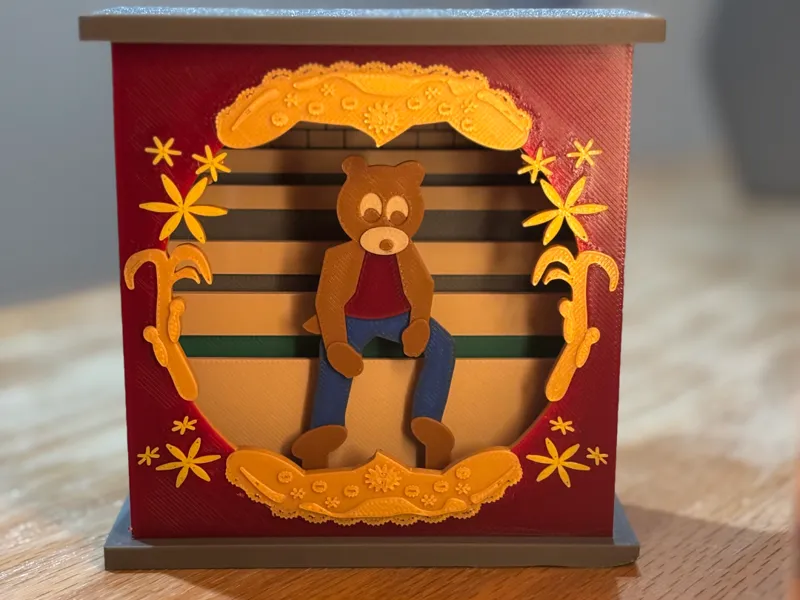 The College Dropout Layered Album Cover