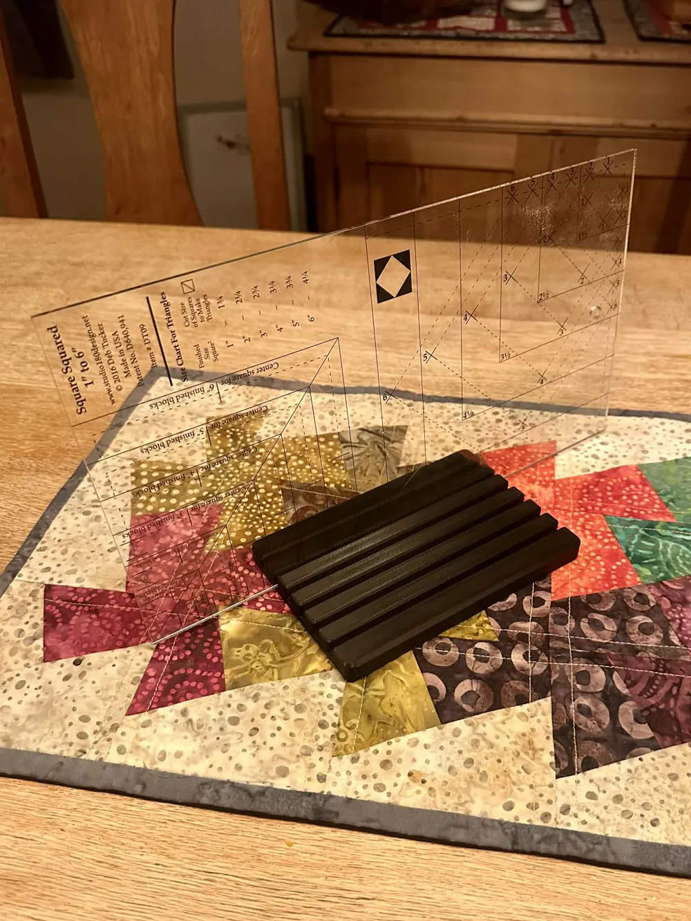 Quilt Ruler Storage Patterns Quilting Ruler Holder! - Free 3D Print Model - MakerWorld