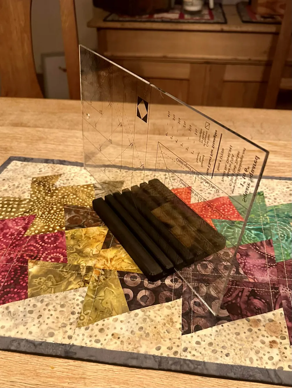 Quilt Ruler Storage Patterns Quilting Ruler Holder! - Free 3D Print Model - MakerWorld