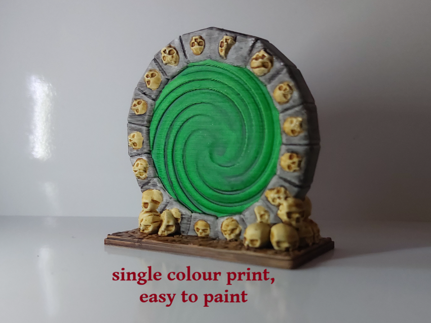 D&D / Pathfinder Terrain, Abyss Portal - 2 variant