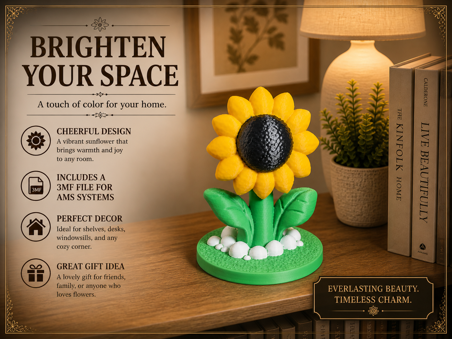 Sunflower Decoration – Bright Home Decor 