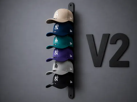 Soporte: Skiped V2 – Wall Mount Hat Holder — referencia de MakerWorld