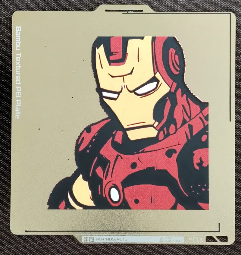 Iron Man Hueforge - Ready to print