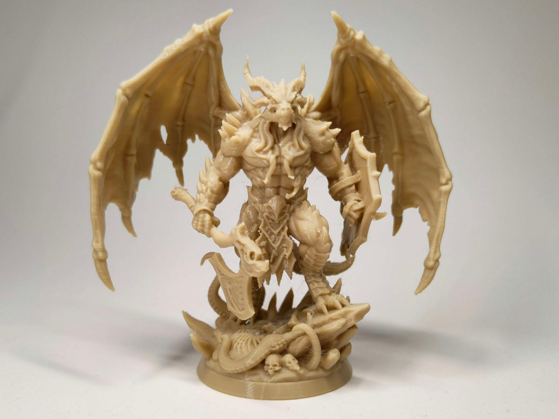 Corrupted Dragonborn Miniature