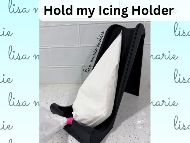 Hold My Icing Holder - Royal Icing Holder-No Drips