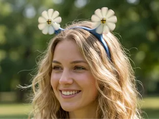 Daisy Propeller Headband - The Spinning Flower