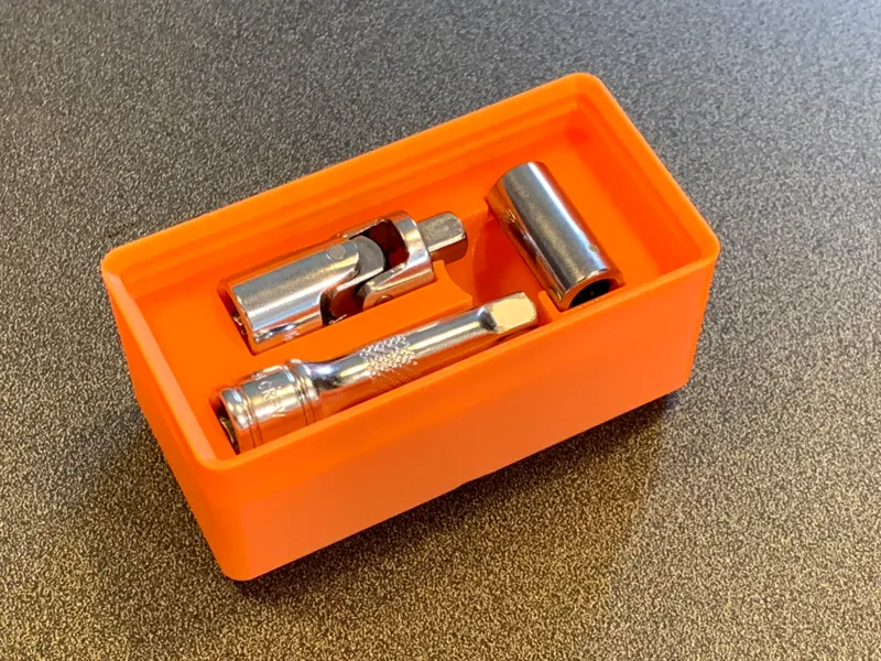 Halfords 1/4 Ratchet Accessories Gridfinity