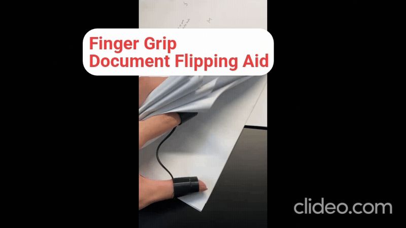 Finger Grip Document Flipping Aid  翻頁指套