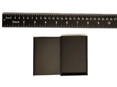 Business Card Case with Snap-On Cover