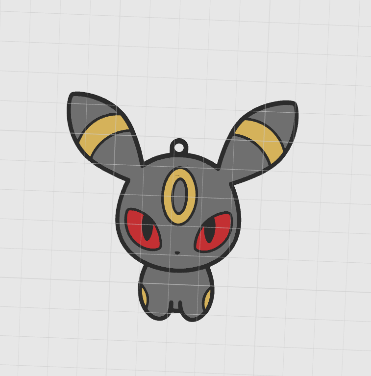 Miniatura 8 do modelo 3D Pokemon Keychain Pack