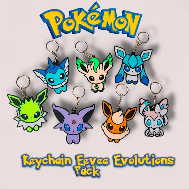 Pokemon Keychain Pack