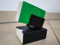 0.2mm layer, 2 walls, 15% infill, oberflächen geglättet