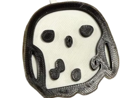 Colored Hedwig Keychain