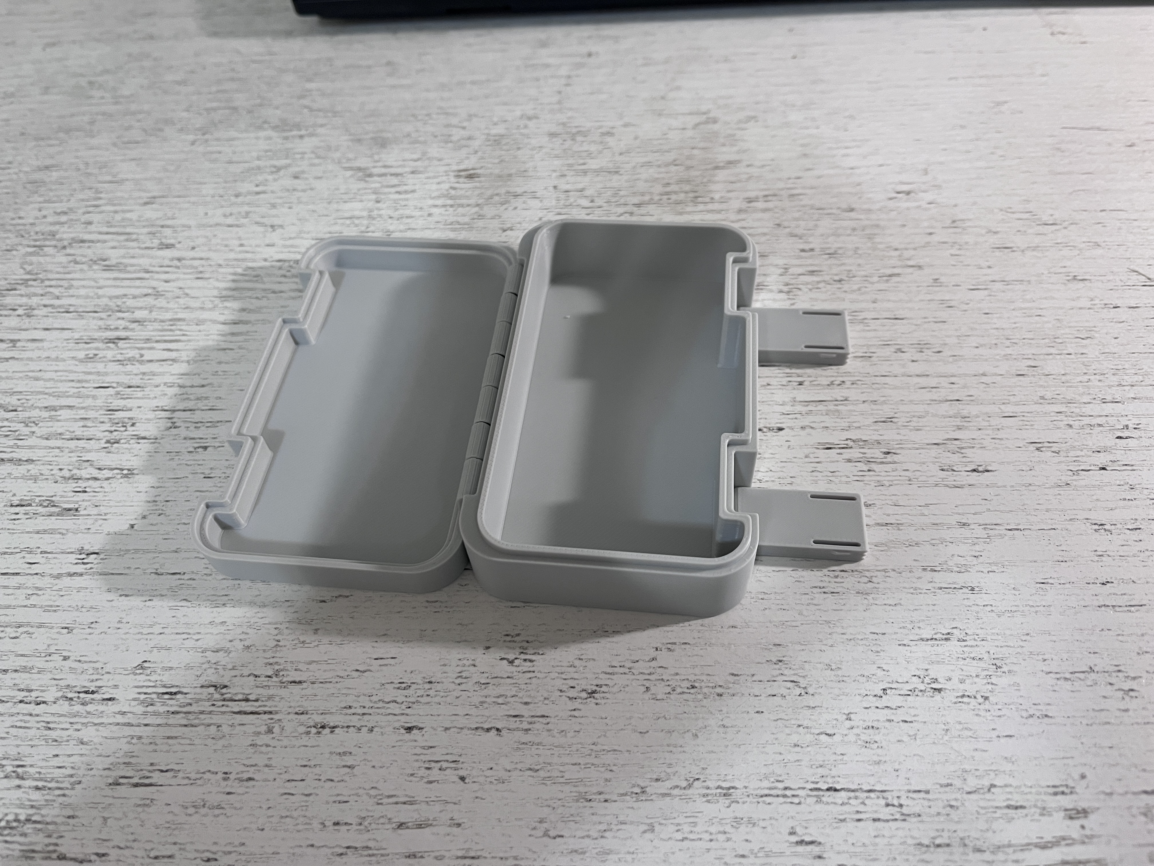 Miniatura 2 do modelo 3D 一体打印弹性卡扣小盒子（多规格，无需支撑无需五金无需组装）