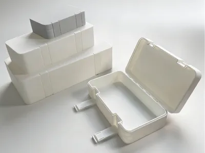 Print in Place Flexible Buckle Small Box (Multiple sizes, no supports, no hardware, no assembly)