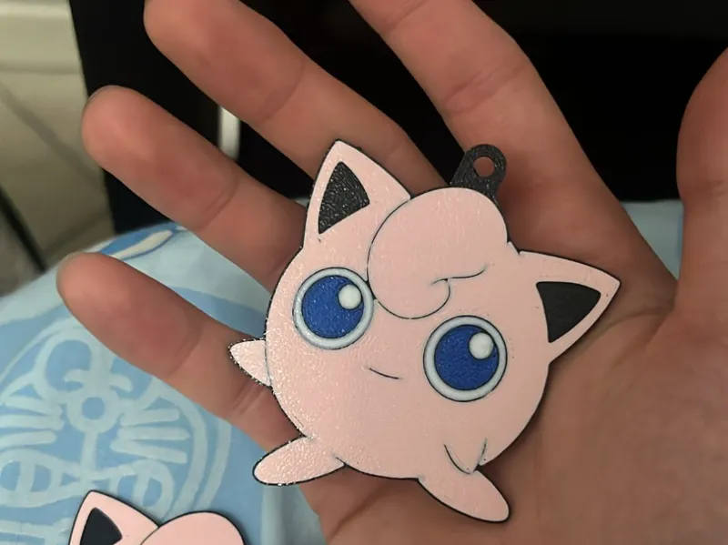 Jigglypuff keychain