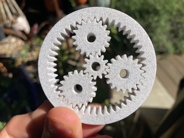 Engrenage planétaire fidget