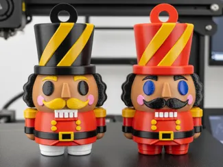 Nutcracker Ornament–(With & Without Hanging Hole)