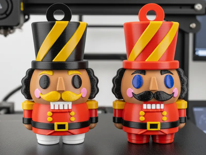 Nutcracker Ornament–(With & Without Hanging Hole)
