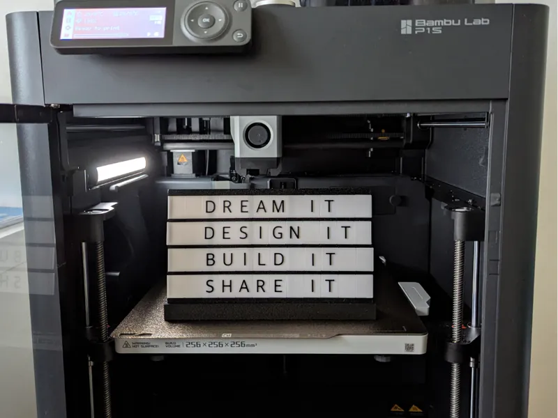 Letter Board - Maker Edition