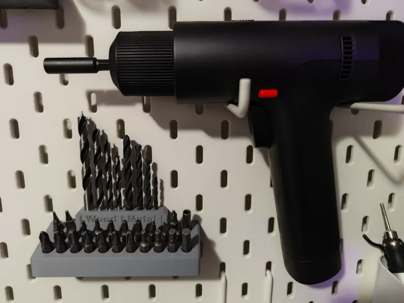 Skadis bits holder (Perfect 4 hoto & xiaomi drill)
