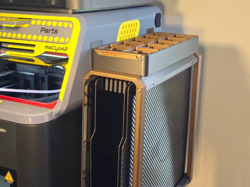 Build Plate Rack Connector AMS Riser V2