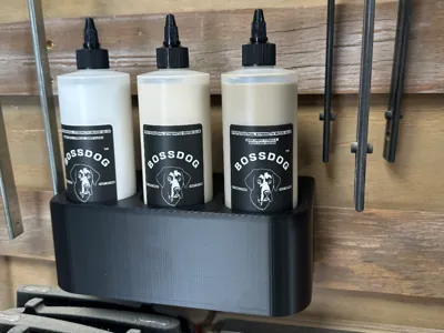 BossDog Glue Caddy - French Cleat - Three Bottles
