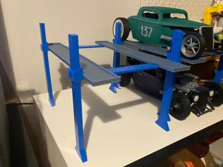 1/12 Scale Model Car Lift (Scalable Design)