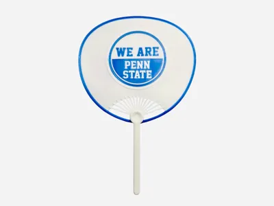 Penn State hand held fan 'we are penn state'