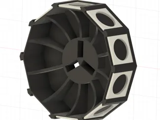 10 coin holder jig for fiber laser rotary