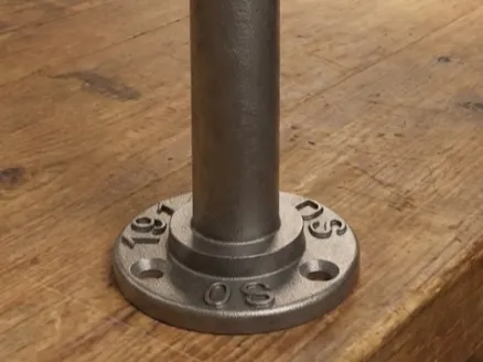 Rustic Industrial Pipe Legs (Set: 2", 4", 6", 9")